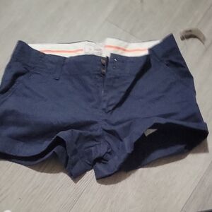 Old Navy Blue Bermuda Shorts Classic Cotton Blend